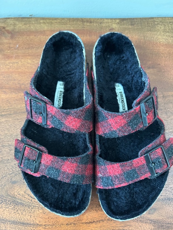 Birkenstock Arizona Shearling / wool Slides (mens 11) main image 6